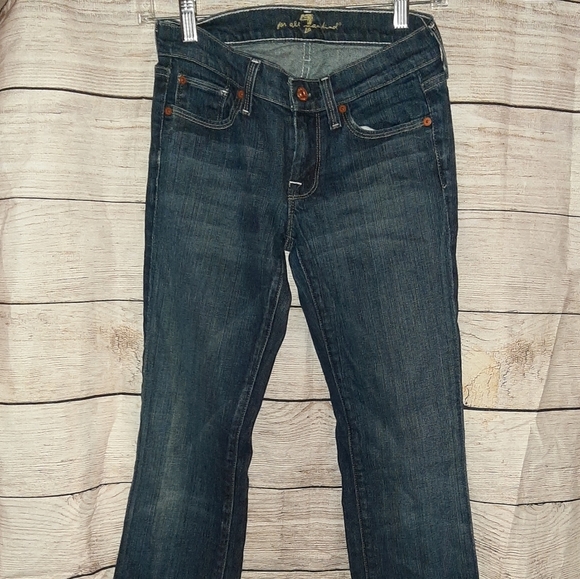 7 For All Man Kind Straight Leg Jeans - Picture 2 of 11